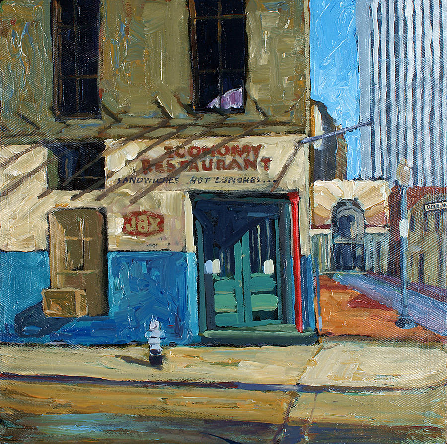 New Orleans Painting - Economy Restaurant by Dale Knaak