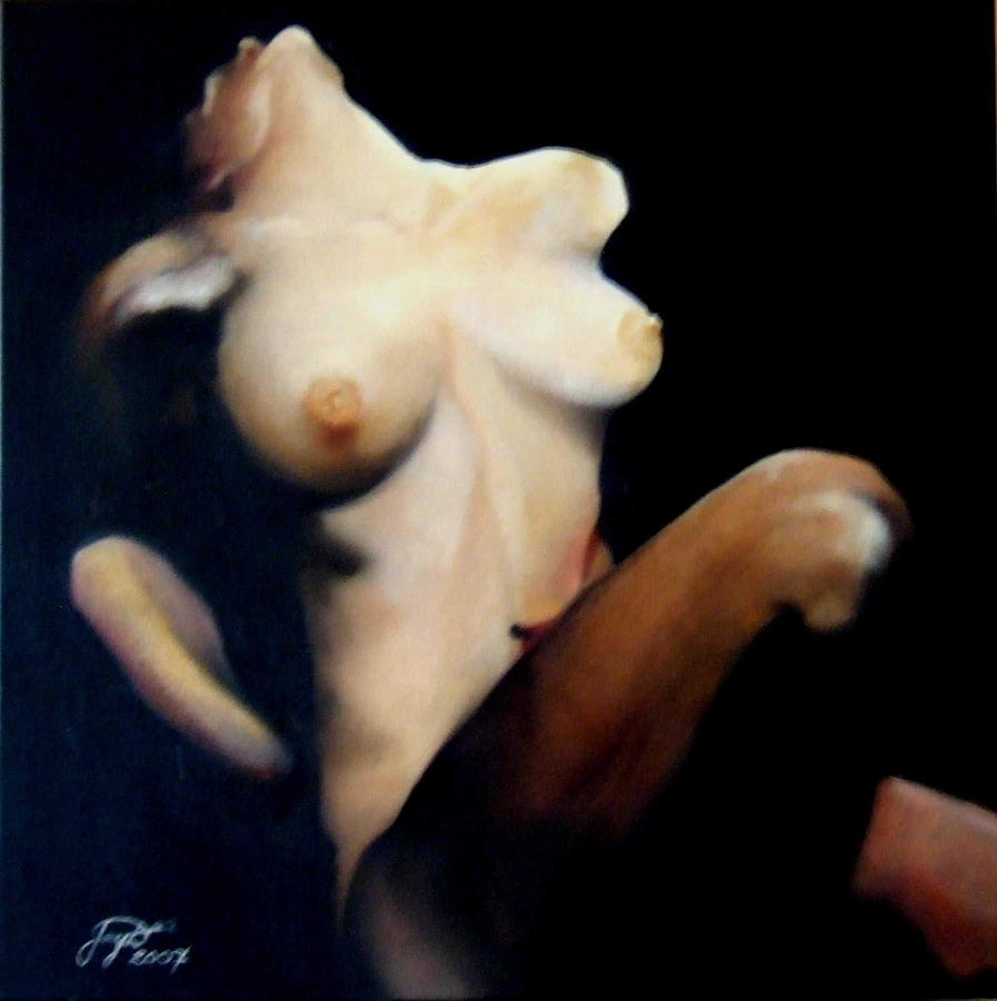 Figurative Painting - Ecstasy by Jane  Simpson