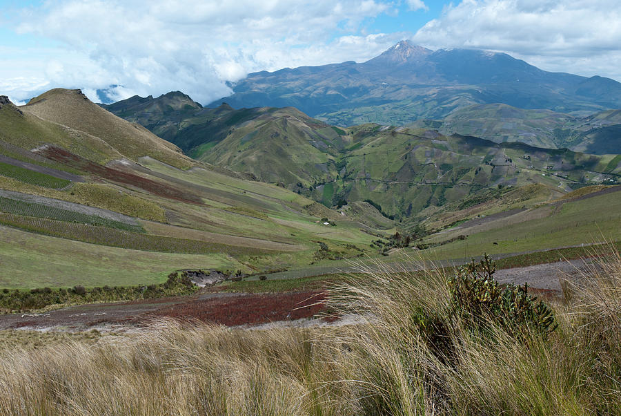 Ecuador Highlands Agriculture Photograph by Cascade Colors