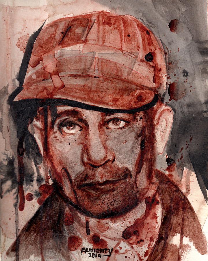 Ed Gein Painting by Ryan Almighty