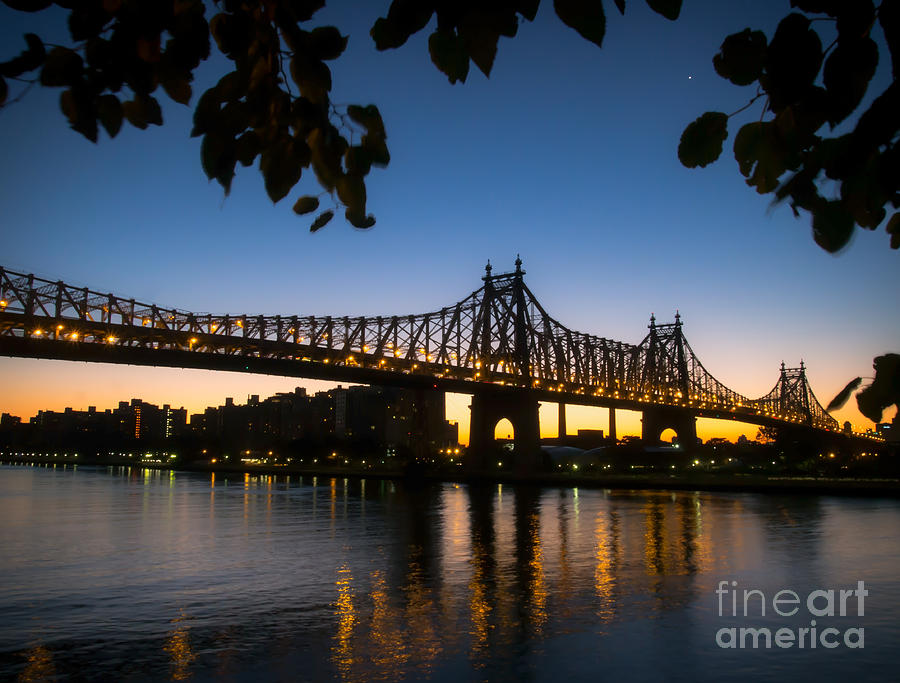 Ed Koch Queensboro Bridge Horizontal Photograph by James Aiken