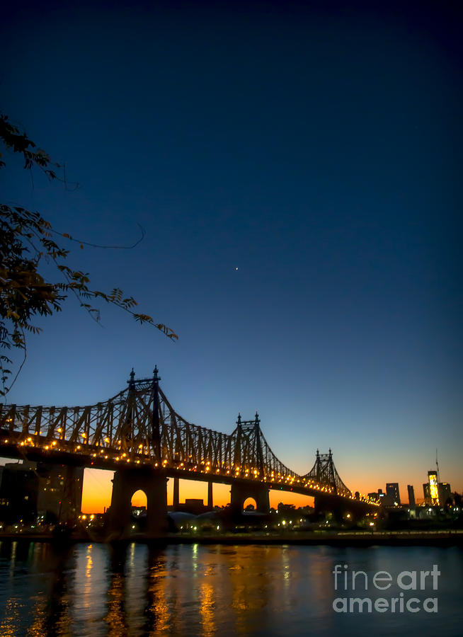 New York City Photograph - Ed Koch Queensboro Bridge Vertical by James Aiken