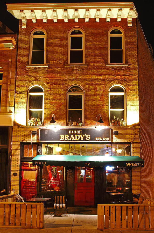 Eddie Bradys Tavern Photograph by Don Nieman