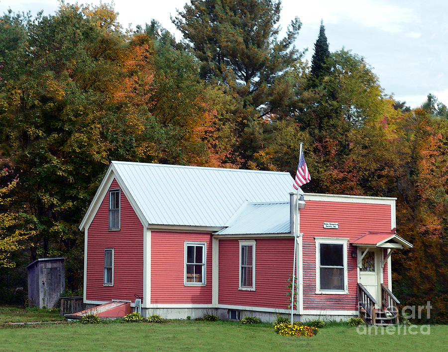 Eden Historical Society Building in Vermont Photograph by Catherine Sherman
