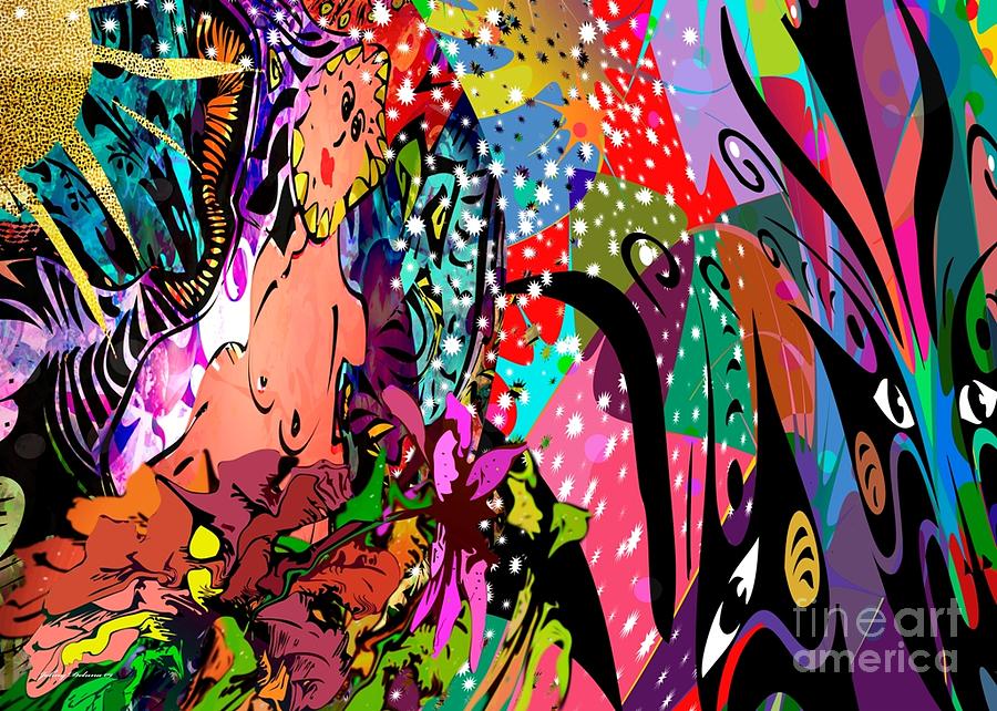 Jungle Digital Art - Eden  by Johny Deluna