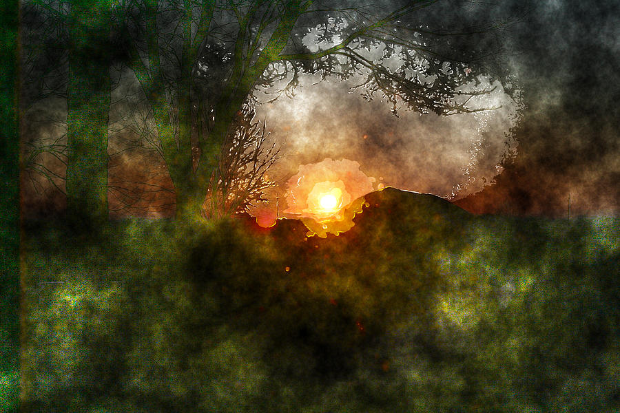 Edens Sunrise Photograph by Julie Lueders 