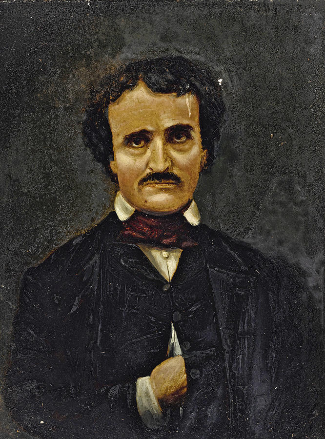 Edgar Allan Poe Painting by Gabriel Harrison - Fine Art America