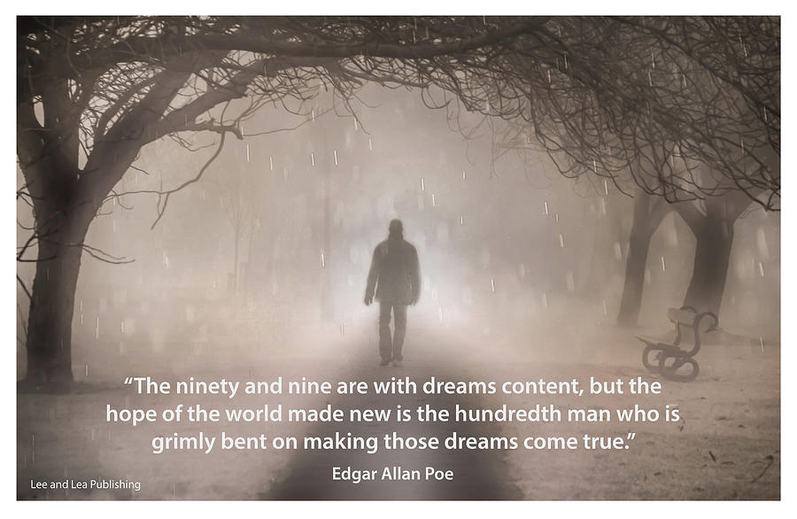 Edgar Allan Poe - 5 Photograph by Mark Slauter