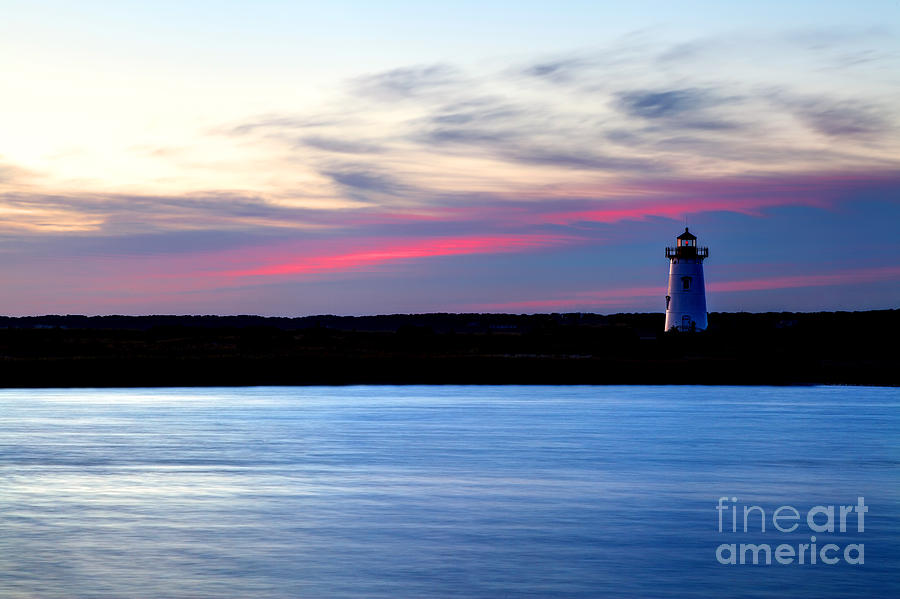 Edgartown Harbor Light on Martha's Vineyard Photograph by Denis Tangney ...