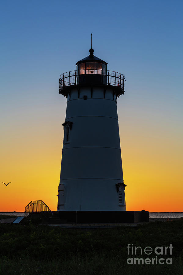 Edgartown Harbor Light Sunrise III Photograph by Clarence Holmes