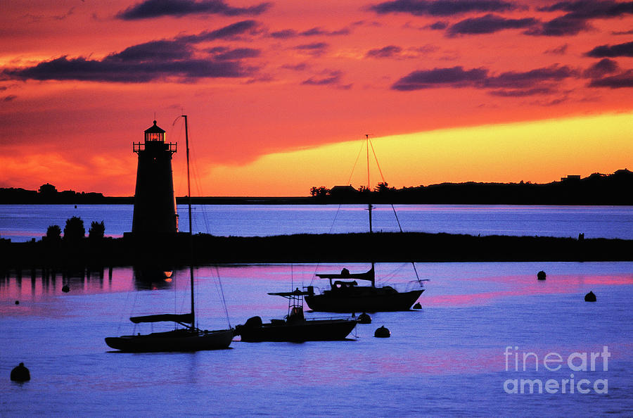 Edgartown Light, Martha's Vineyard, MA Photograph By Bob Pizaro - Fine ...