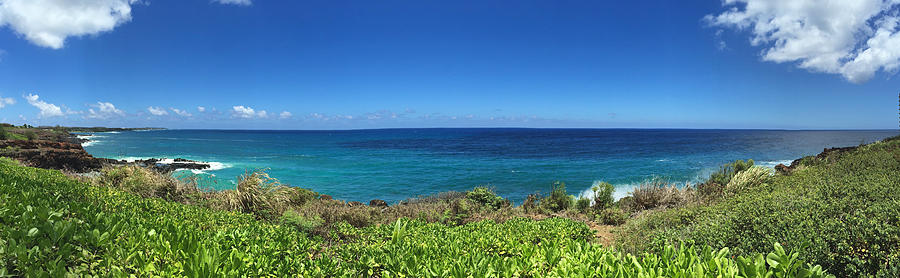Edge of Endless Lawai Kauai Photograph by Steven Lapkin