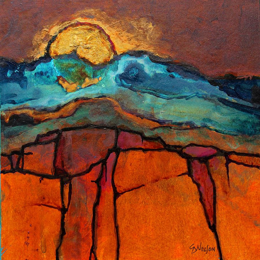 Desert Painting - Edge of Sedona by Carol Nelson