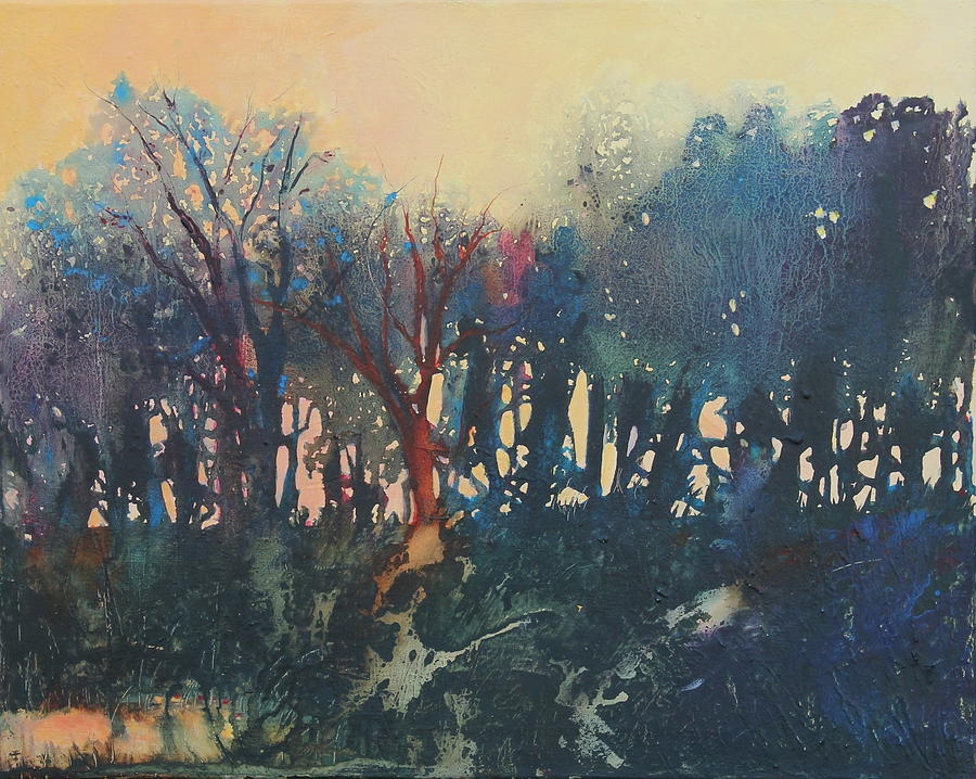 Edge of the Marsh Painting by Ruth Kamenev