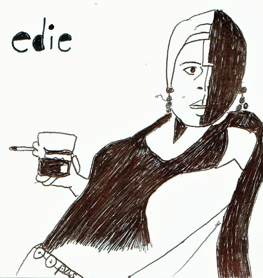 Edie #1 Drawing by Phil Strang