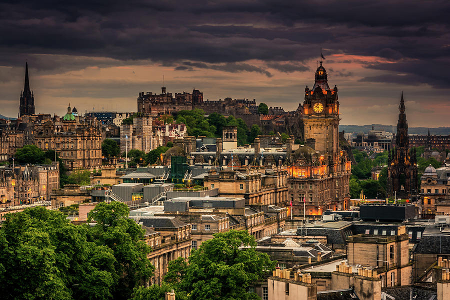 Edinburgh Photograph by Andrew Matwijec