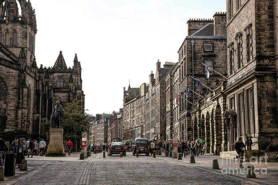 Edinburgh Architecture Scotland  Photograph by Chuck Kuhn