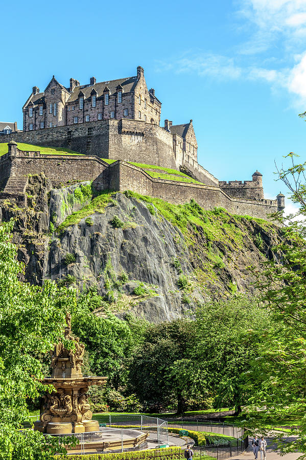 Edinburgh Castle 1 Photograph by W Chris Fooshee