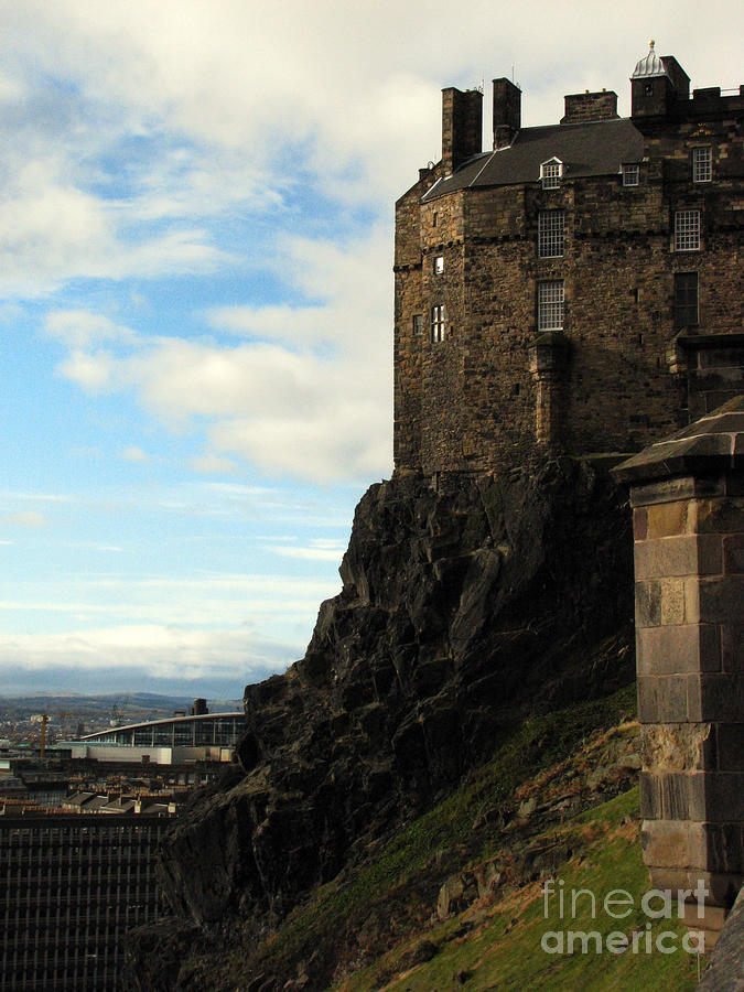 Castle Photograph - Edinburgh Castle by Amanda Barcon