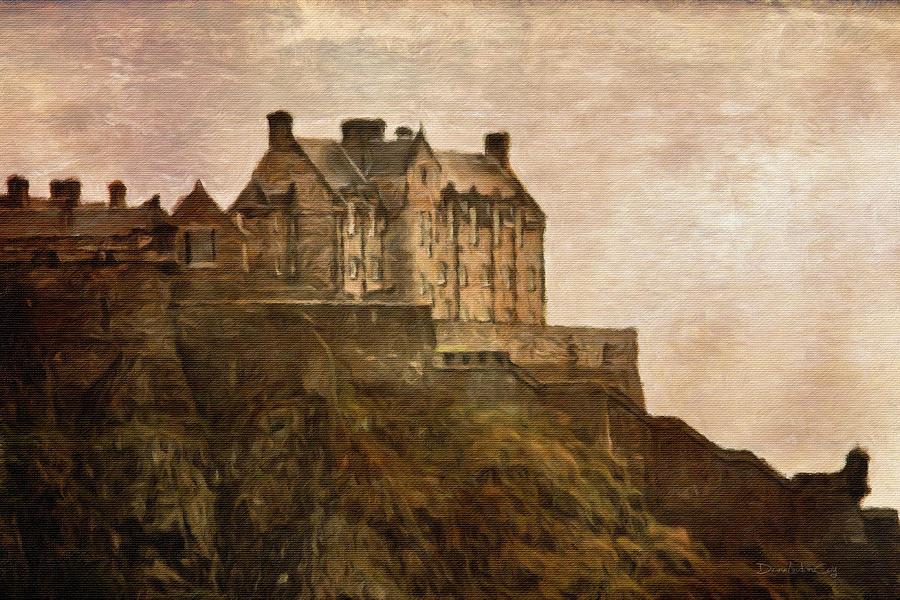 Edinburgh Castle Photograph by Diane Lindon Coy
