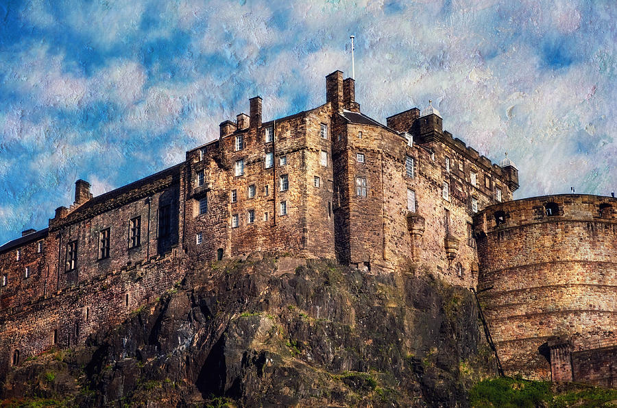 Edinburgh Castle  Photograph by Jenny Rainbow