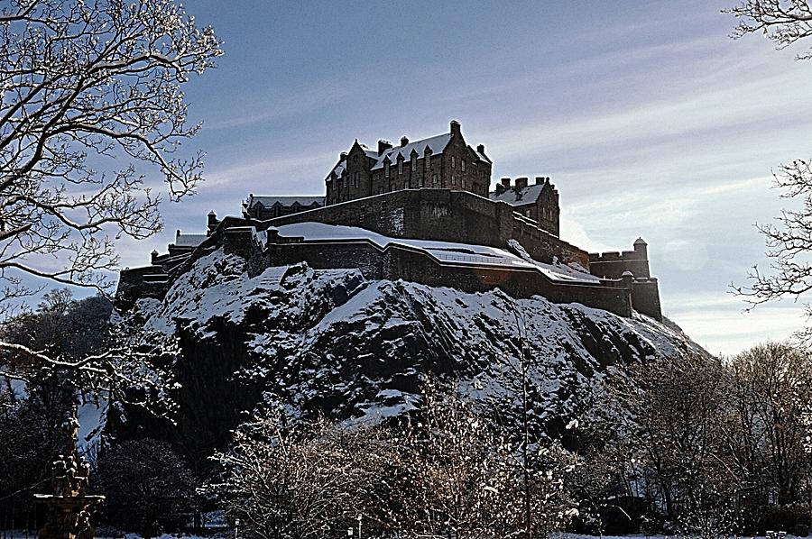Edinburgh Castle Photograph by John Hughes