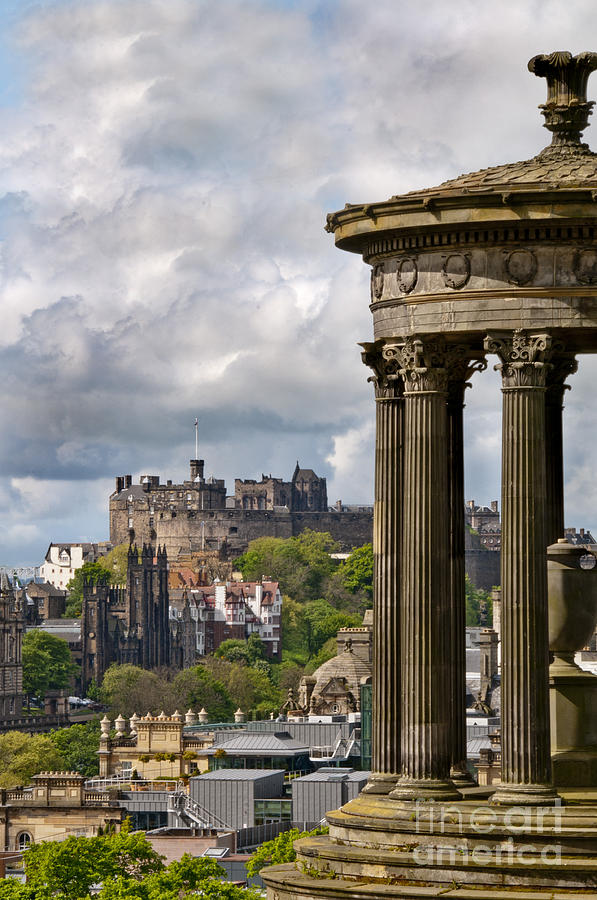 Castle Photograph - Edinburgh Castle by Marion Galt