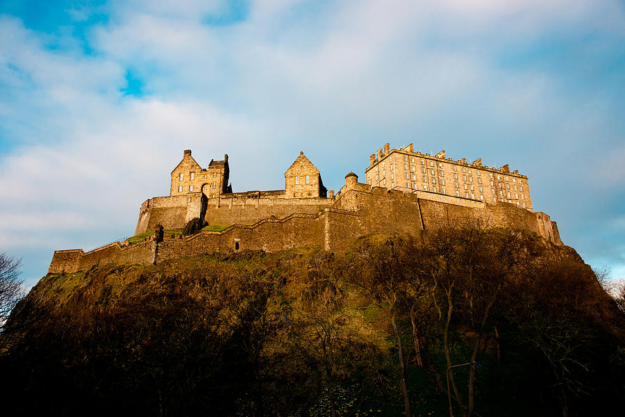 Edinburgh Castle Photograph by Max Blinkhorn