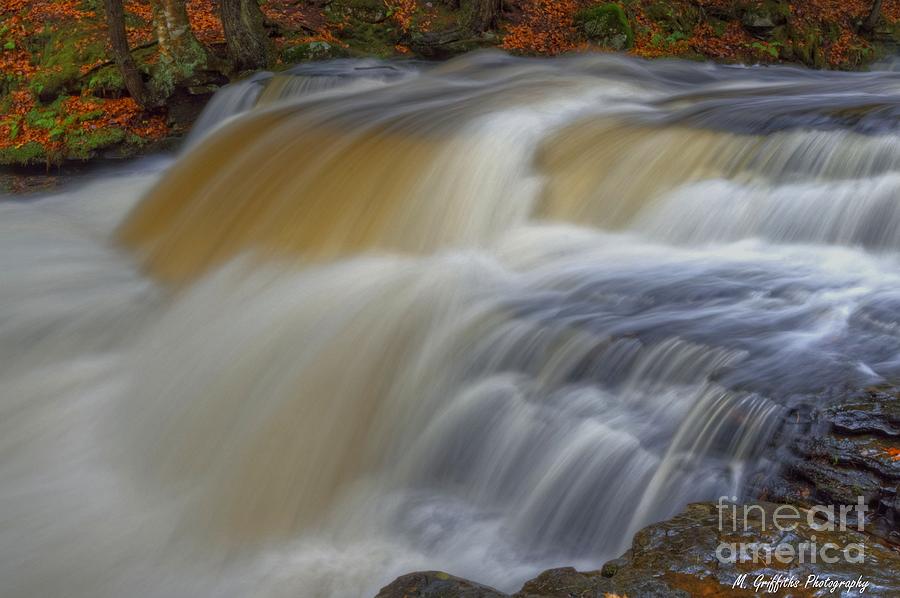 Waterfall Photograph - Edinburgh Falls II by Michael Griffiths