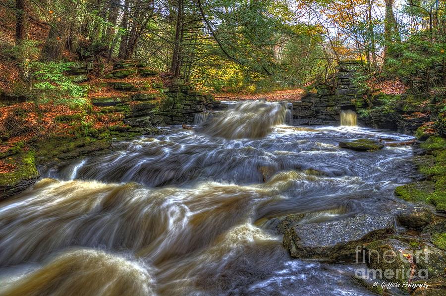 Autumn at Edinburgh Falls Photograph by Mike Griffiths - Fine Art America