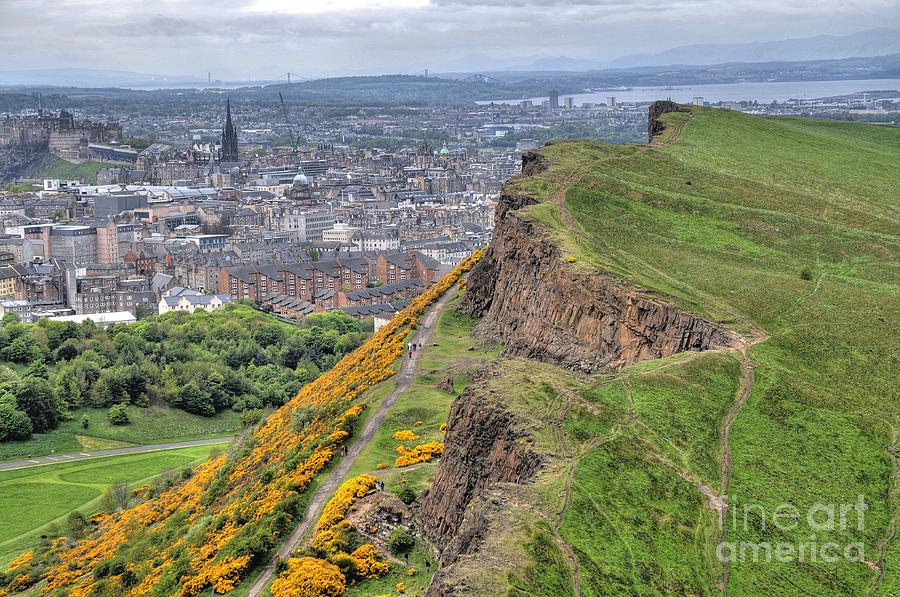 Landscape Photograph - Edinburgh by Miguel Celis