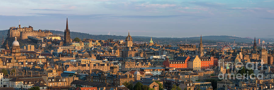 Edinburgh Morning Photograph by Brian Jannsen
