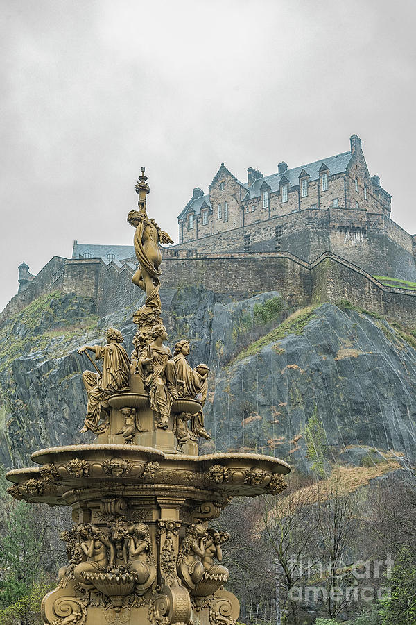 Edinburgh Ross Fountain Photograph by Antony McAulay