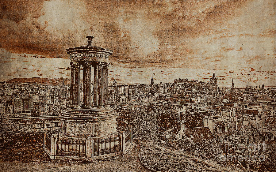 Edinburgh Scotland 01n Painting by Gull G