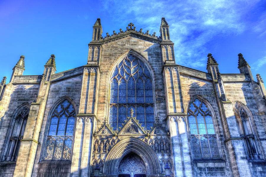 Edinburgh St Giles Cathedral Photograph by David Pyatt