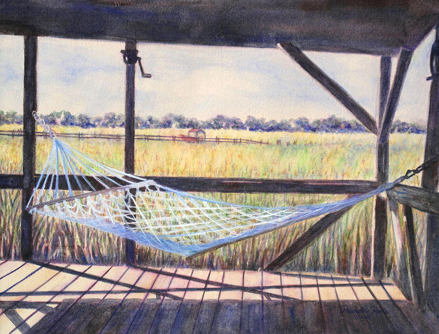 Edisto Afternoon Painting by Pamela Poole