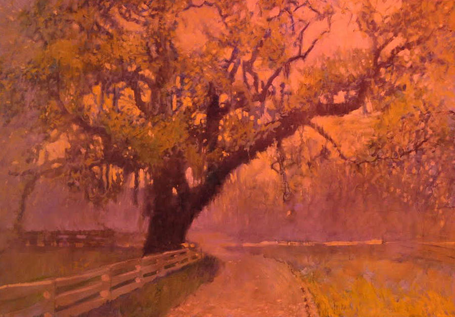 Edisto Road Painting by Blue Sky