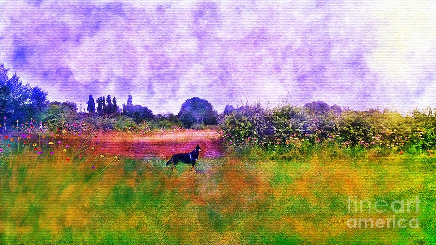 Cheshire Country-Edit This 3 for Abbie Contest Mixed Media by Lauries Intuitive