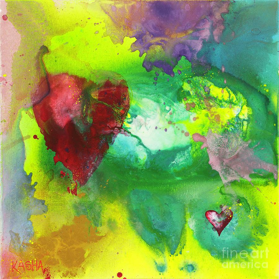 Ediths Heart Painting by Kasha Ritter