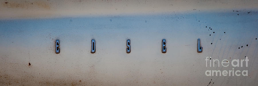Edsel Automobile Logo  Photograph by T Lowry Wilson