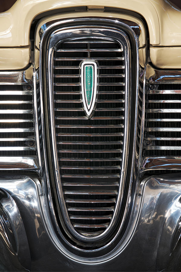 Edsel Chrome Photograph by Matt Plyler - Fine Art America