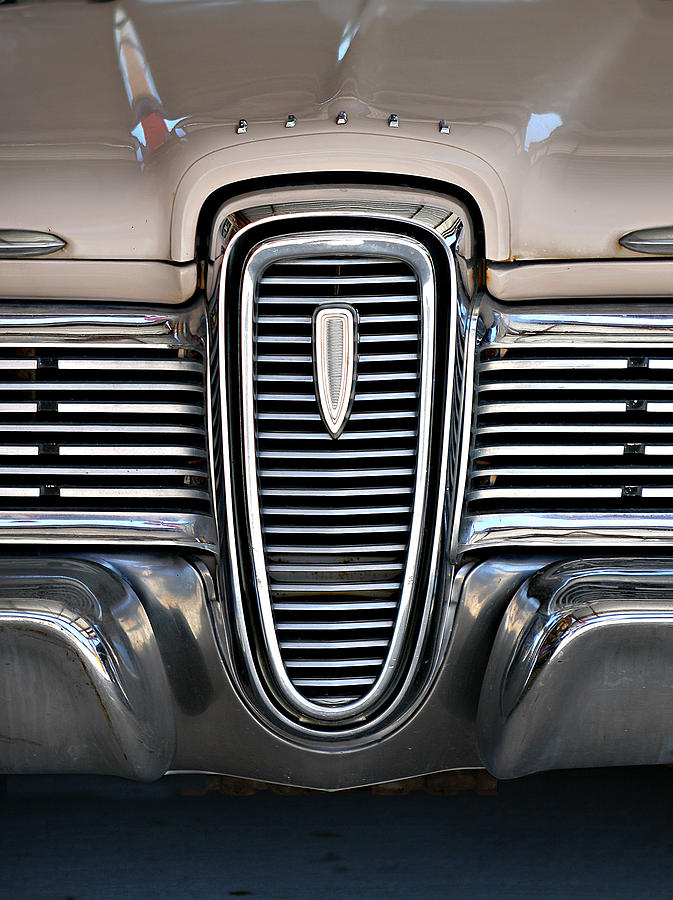 Edsel Grill Photograph by Linda Phelps - Fine Art America