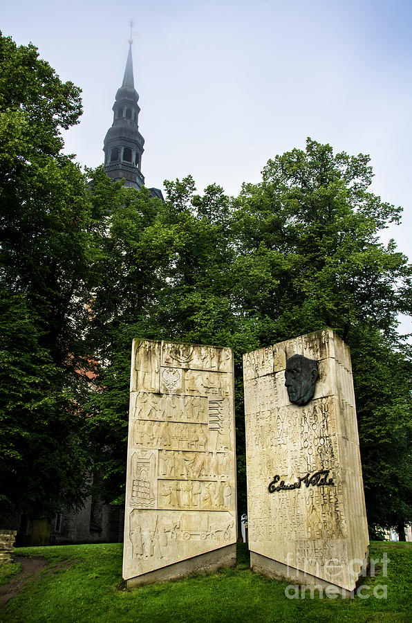 Eduard Vilde memorial Tallinn Photograph by RicardMN Photography