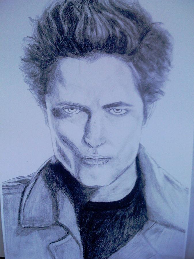 Edward Cullen Drawing by Teresa Baker