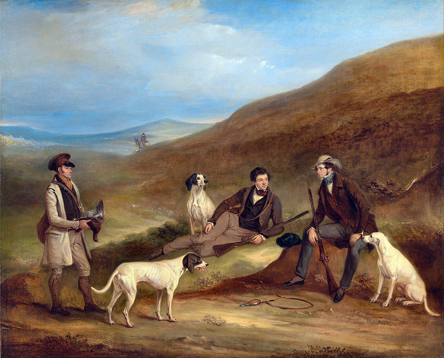 Edward Reynard and Brother George Hunting, Photograph by John Ferneley