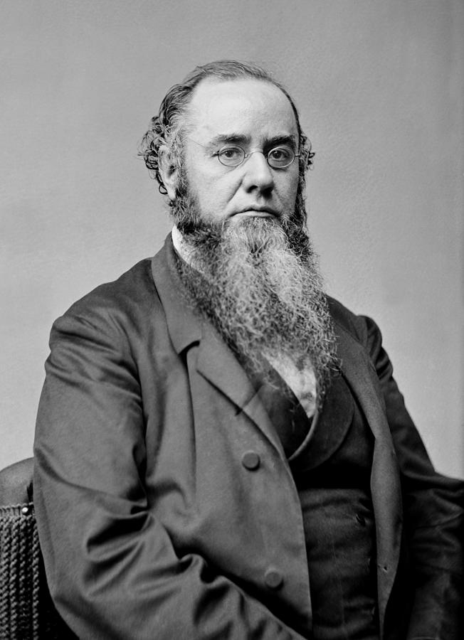 Politician Photograph - Edwin Stanton - 27th US Secretary of War by War Is Hell Store