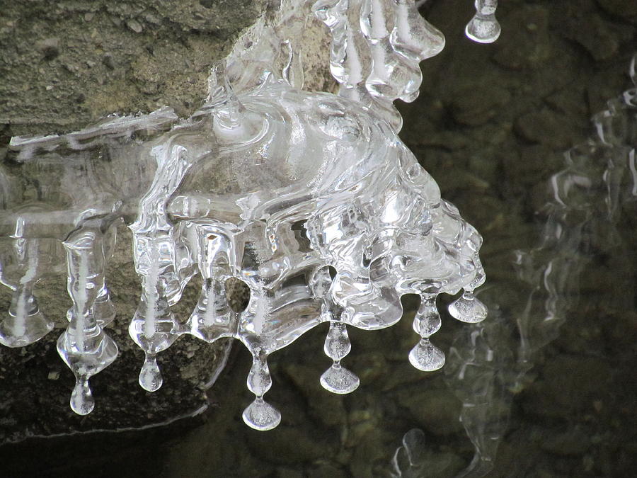 Eerie Ice Photograph by Debbie Storie - Fine Art America