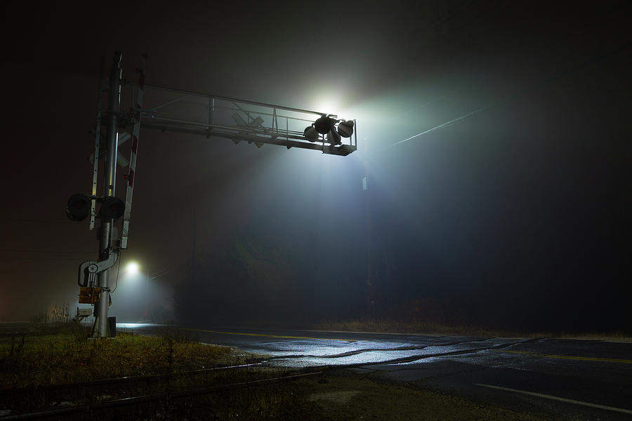 Eerie Intersection Photograph by Brian Hale