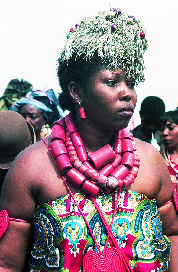 Efik Photograph - Efik-Ibibio woman by Muyiwa OSIFUYE