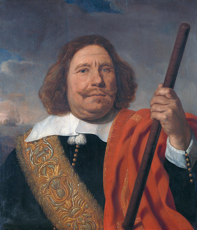 Egbert Meeuwsz Cortenaer Painting by Bartholomeus van der Helst